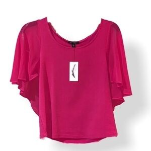 Jessica Simpson Sheer Jasmine Blouse | XS